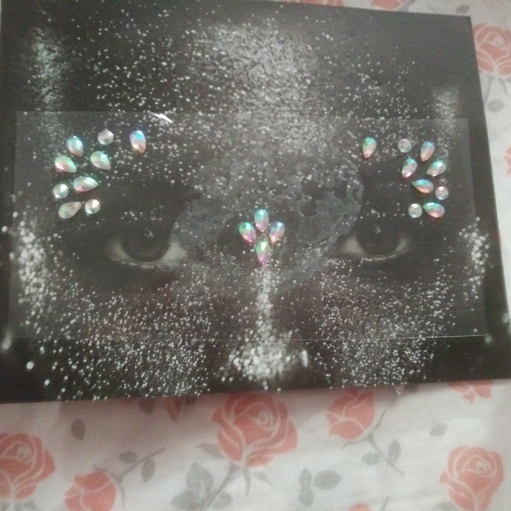 Face gemstone stickers 4pc
